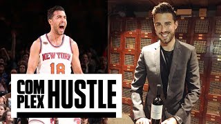 Sasha Vujacic Is Balling Off The Court With Aleksander Wine [upl. by Ahsaele]