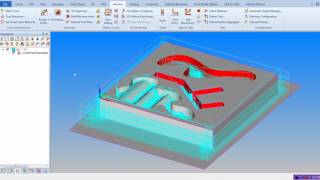 High speed milling with AlphaCam and NCStudio [upl. by Regazzi]