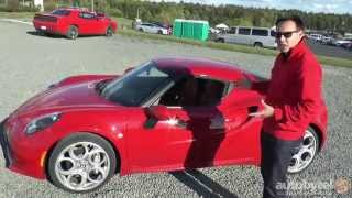 2015 Alfa Romeo 4C Walkaround Video Review [upl. by Wurtz]