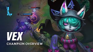 Vex Champion Overview  Gameplay  League of Legends Wild Rift [upl. by Jozef]