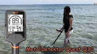 Der Metalldetektor Quest Q30 🏆QuestShopde🏆 [upl. by Ahsiyk575]