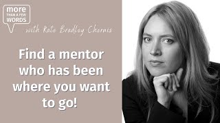 Kate Bradley Chernis  Mentors  More than a Few Words  marketingpodcast [upl. by Alym]