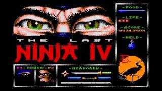 Last Ninja 4 IV  System 3  Commodore 64 C64 game [upl. by Burra665]