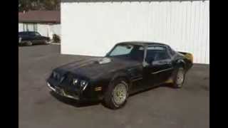 1979 Pontiac Firebird Trans Am 400 Ttop Auto Ws4 Ws6 SE Black Bandit [upl. by Mart]