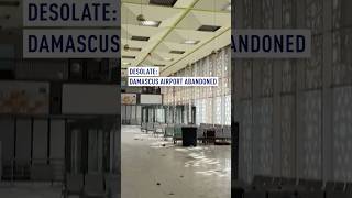 Damascus airport deserted after rebel takeover [upl. by Clabo]