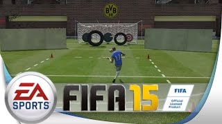 FIFA 15 Skill Games  Fortg Flachpass  Schießen  Lets Play 2 [upl. by Traggat]