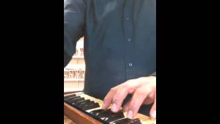 Harmonium triple reed played by Manu Sura [upl. by Nicodemus]