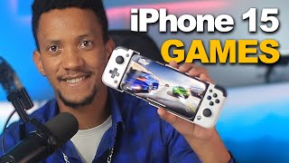 iPhone 15 Pro Teste de jogos iPhone 15 Pro Max [upl. by Blain231]