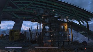 Fallout 4 SHOWCASE Graygarden Station 1 Currently Abandoned [upl. by Dennard778]