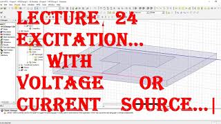 HFSS basic tutorials for beginners  excitation methods in hfss  hfss tutorials  24 [upl. by Arak]