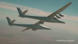 Stratolaunch F05 Aerial Chase [upl. by Nowyt325]