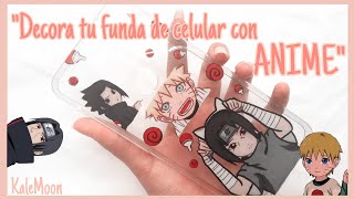 🦋quotDecora tu funda de celular con Animequot  manualidades anime 🦋 [upl. by Ximena513]