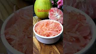 Pomelo  Masala Pomelo Recipe  jambura  Grapefruit shortspomelofruit grapefruit [upl. by Rodenhouse936]