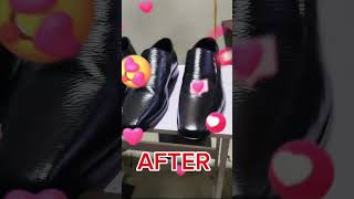 SHOE SHINE shoes shoefloor repairshoes shoerepair serviceshoes sportsshoes nike [upl. by Neelyahs591]