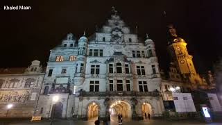 Dresden Night walking in the Old Town [upl. by Nayt]