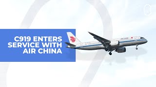 The COMAC C919 Has Entered Service With Air China [upl. by Evilc902]