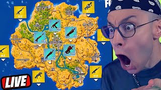 🔴CERCO le ARMI SEGRETE di FORTNITE STAGIONE REMIX CAPITOLO 2 [upl. by Starlene]