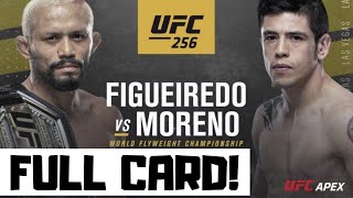 UFC 256 Predictions Figueiredo vs Moreno Full Card Betting Breakdown [upl. by Alliuqahs30]