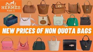 HERMES BAGS PRICE OF 2023  Lindy Bag Picotin Evelyne Herbag Zip etc [upl. by Wesley228]