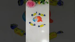 Kinder Joy milk Eclaris toffee popsicle 🍬🍭 shortvideo youtubeshorts jelly tranding [upl. by Ettenad]