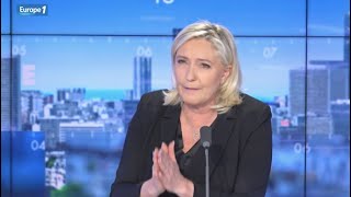 Marine Le Pen sur lislamisme à Roubaix  quotIl faut éradiquer l’idéologie islamistequot [upl. by Innor]