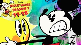 A Mickey Mouse Cartoon  Season 1 Episodes 1118  Disney Shorts [upl. by Llenrad211]