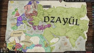 Full martial lifestyle starting Africacontinent conquering Crusader Kings 3 [upl. by Gebler]