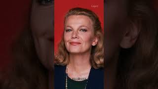 Gena Rowlands A Hollywood icon gone too soon rip genarowlands [upl. by Lunneta]