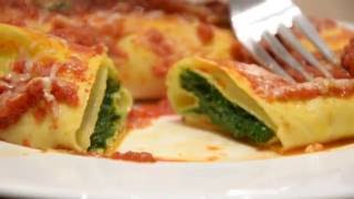 Ricetta crespelle di spinaci al forno [upl. by Oirramed]