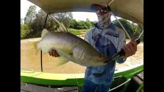 Barramundi Fishing Daly River Crossing [upl. by Aehs]