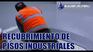 PROCESO DE PISO INDUSTRIAL EN REAL PLAZA PIURA  PERÚ  Builder ARJ [upl. by Enyamrahc]