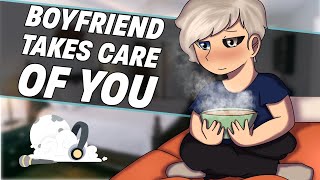 M4F Boyfriend Takes Care Of You While Youre Sick Sick Listener Spoon Feeding ASMR Roleplay [upl. by Eibrad]