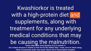 Kwashiorkor A Comprehensive Review in a Questions and Answers Format [upl. by Alekat]