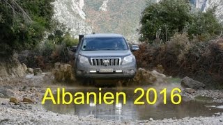 Albanien 2016 4x4 offroad [upl. by Ecinev799]