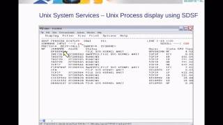 IBM Academic Initiative Unix System Services USS  Unit 09 [upl. by Aneen803]