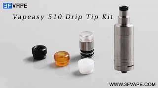 Vapeasy 510 Drip Tip Kit [upl. by Ialocin]