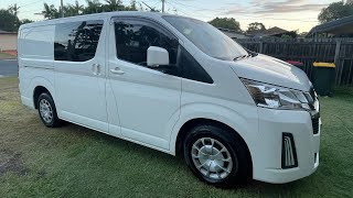 2020 Toyota Hiace crew van camper [upl. by Loleta]