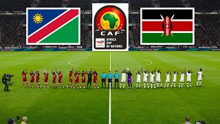 Namibia vs Kenya  AFRICA CUP OF NATIONS QUALIFICATION 2025 [upl. by Eilyah266]