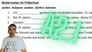 Grammatik A21 Teil 49 Modalverben im Präteritum [upl. by Abdel887]