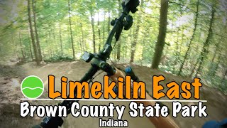 Quick Look  Sunday flow on Limekiln East  Brown County State Park Indiana [upl. by Bridie437]