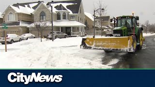 Snowplow operators quit following string of abuse from residents in Mississauga [upl. by Ahmar]