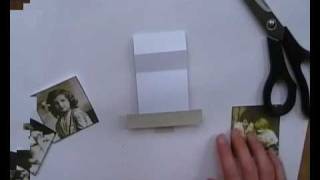 Cardmaking waterfall card tutorial [upl. by Danita]