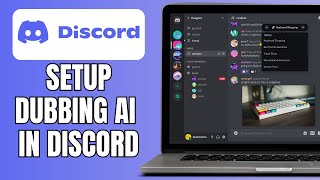 How To Setup Dubbing AI In Discord [upl. by Eidorb429]