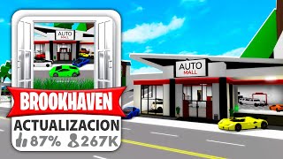 NUEVA ACTUALIZACIÓN de BROOKHAVEN Nuevo Mercado y Más [upl. by Aipotu]