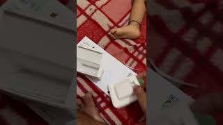 iPhone charger unboxing fake and original [upl. by Wylma941]