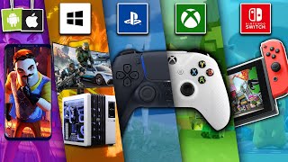 Top 25 CrossPlatform Multiplayer Games For Mobile PC PS4PS5 Xbox Switch Play with Friends [upl. by Mairhpe857]