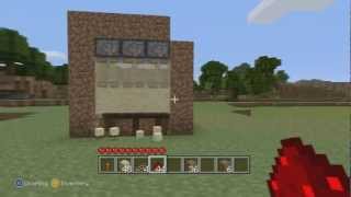 Minecraft Duplicate Block Glitch  Duplicate Blocks Extremely Fast  Xbox 360 Edition [upl. by Lorsung576]