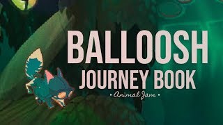 Animal Jam Balloosh Journey Book Guide [upl. by Annais]