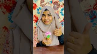 DIY Clay Rose vase 🌹craftideas crafts artshorts shortviral diy clayart ⁠samiashahriashorts [upl. by Raddatz]