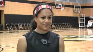 One on One Meet freshman Bri Porter [upl. by Ynej]